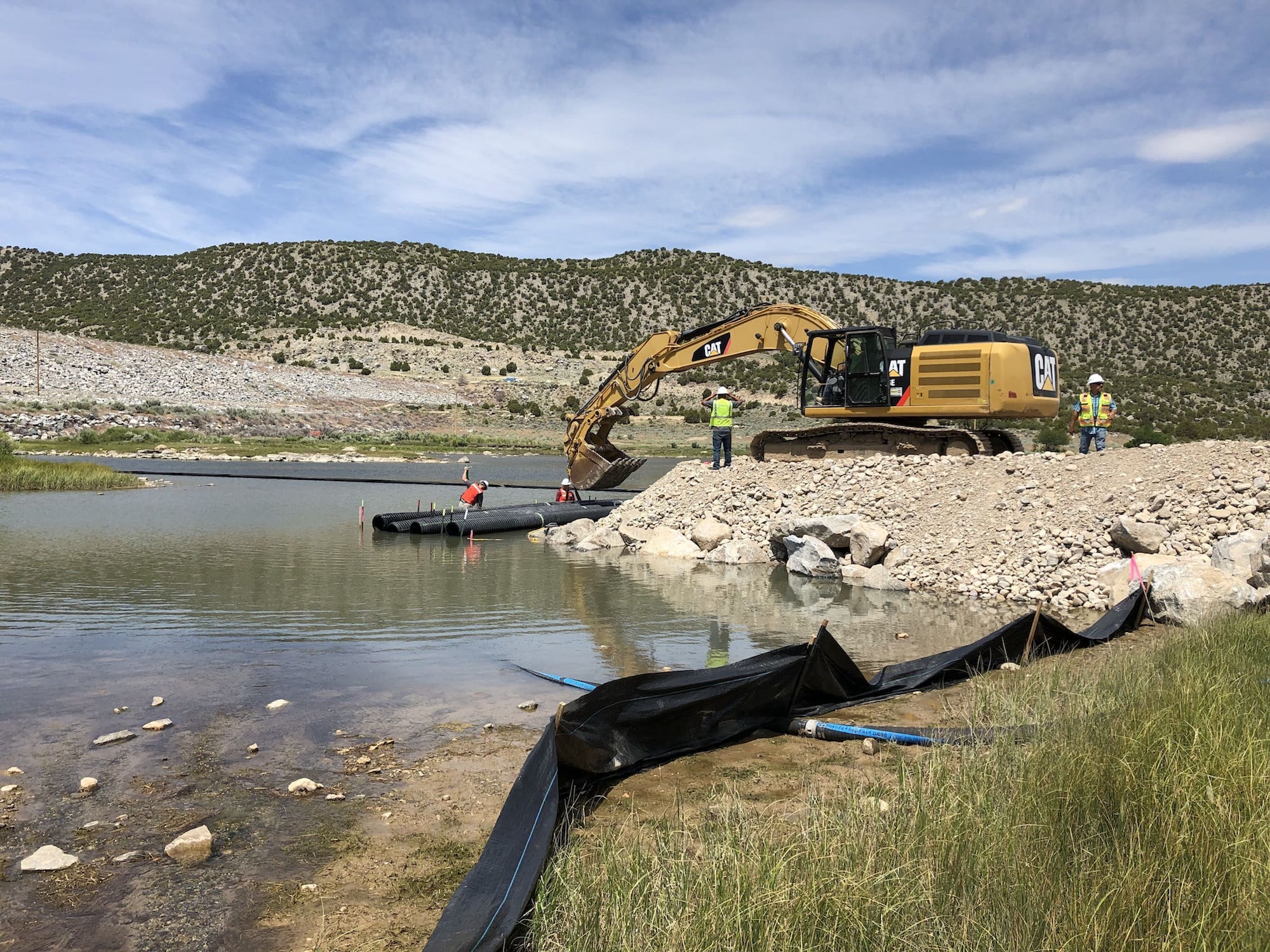 Bull Lake Dam Spillway Modifications Project