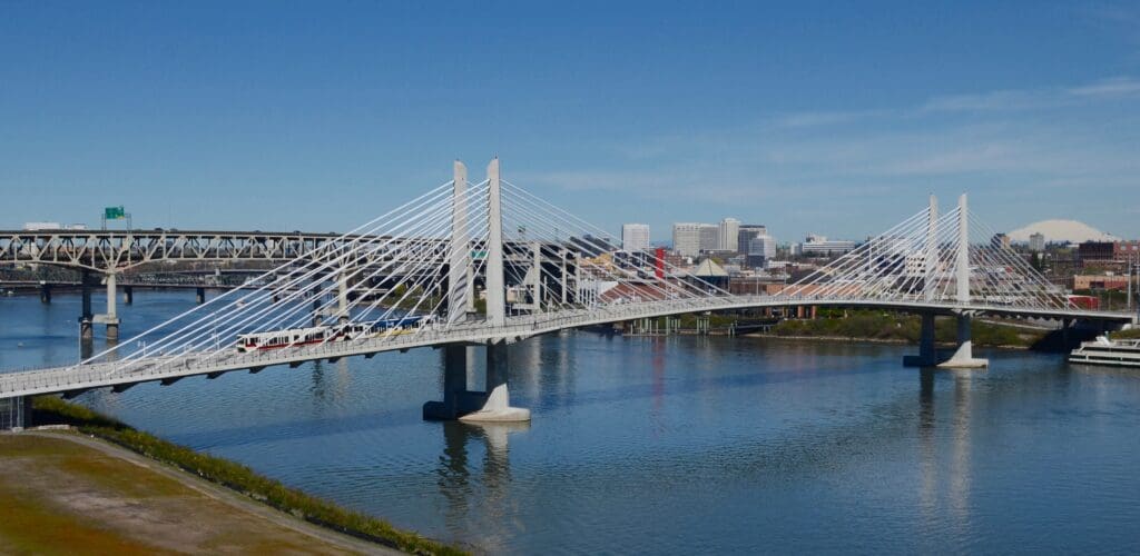 Williamette River Transit Bridge