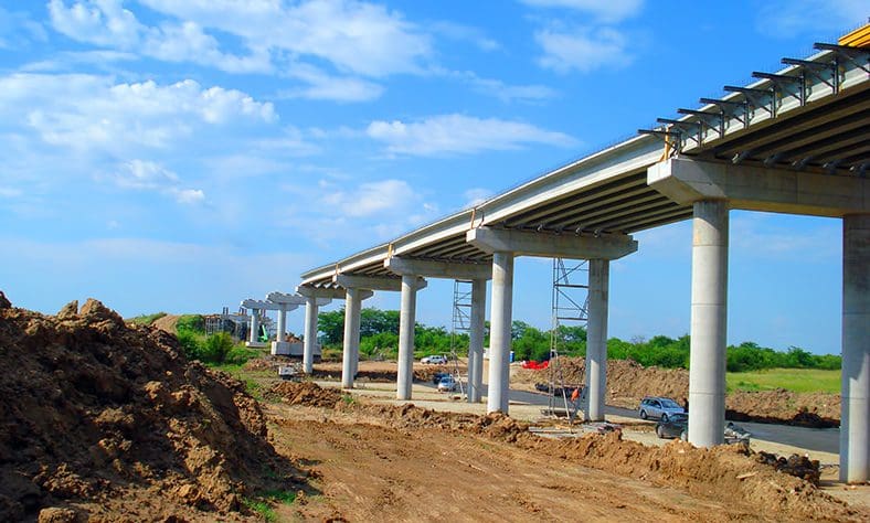 Pre-stressed precast girder bridges: Krew Heavy Civil