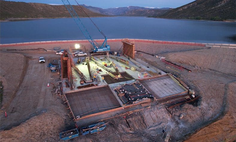 Crest Structures and Spillways: Krew Heavy Civil