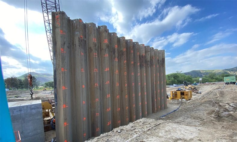Sheet Pile Walls: Krew Heavy Civil